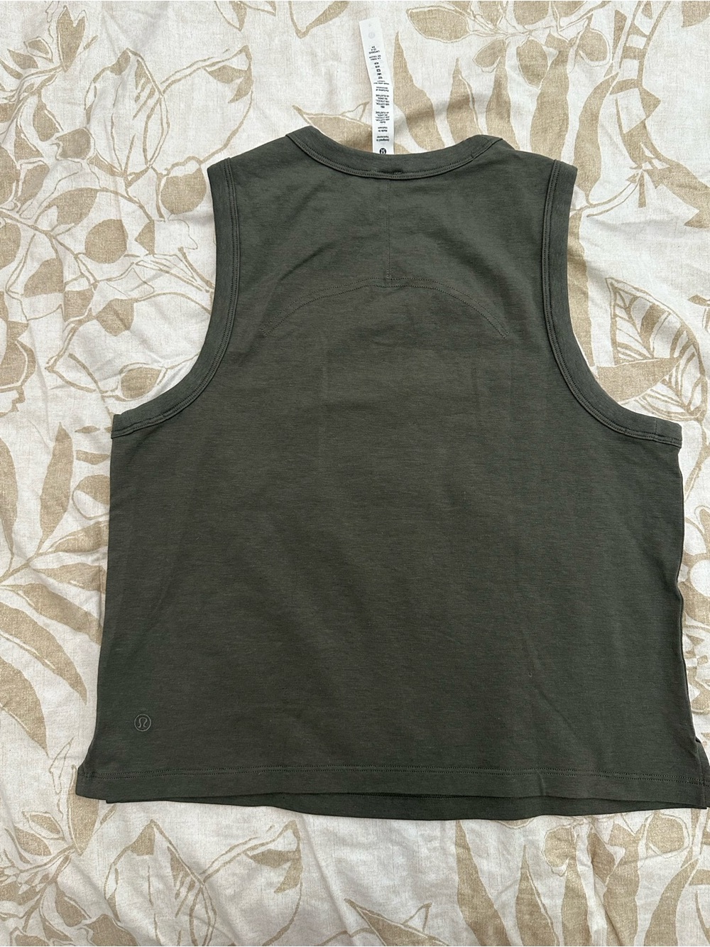 Lululemon Classic-Fit Cotton Blend Tank - Picture 3 of 4
